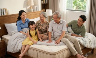 Hướng Dẫn Chọn Nệm Phù Hợp Cho Gia Đình Nhiều Thế Hệ