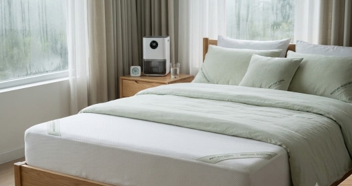 Chọn Nệm Chống Vi Khuẩn Mùa Mưa Ẩm Ướt