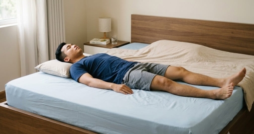 Tư Vấn Chọn Nệm Việt Gia Cho Người Thích Nằm Thẳng